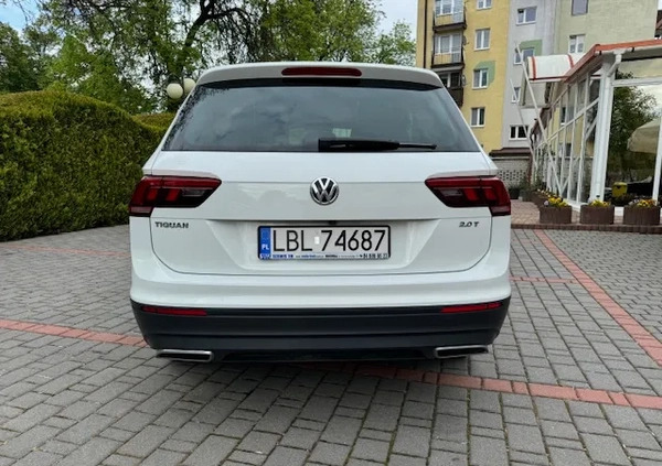 Volkswagen Tiguan Allspace cena 94999 przebieg: 45000, rok produkcji 2020 z Biłgoraj małe 154